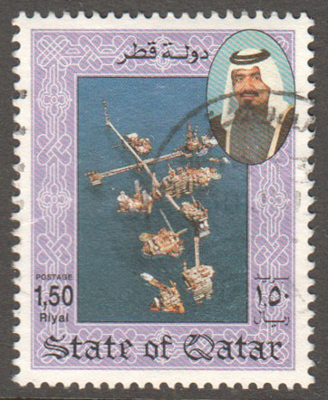 Qatar Scott 796 Used - Click Image to Close